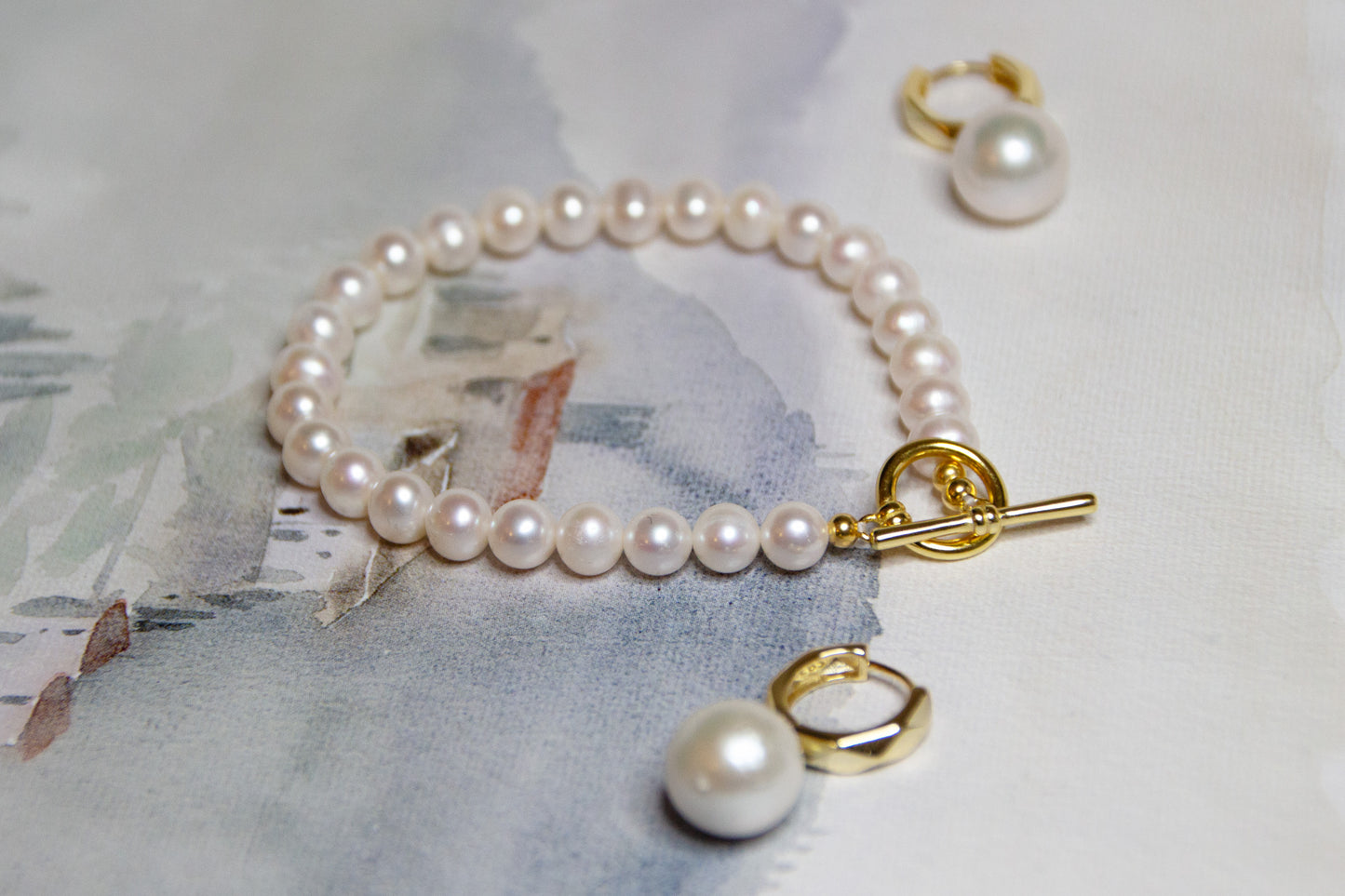 Planeta Bracelet + Lady Perfect Earrings