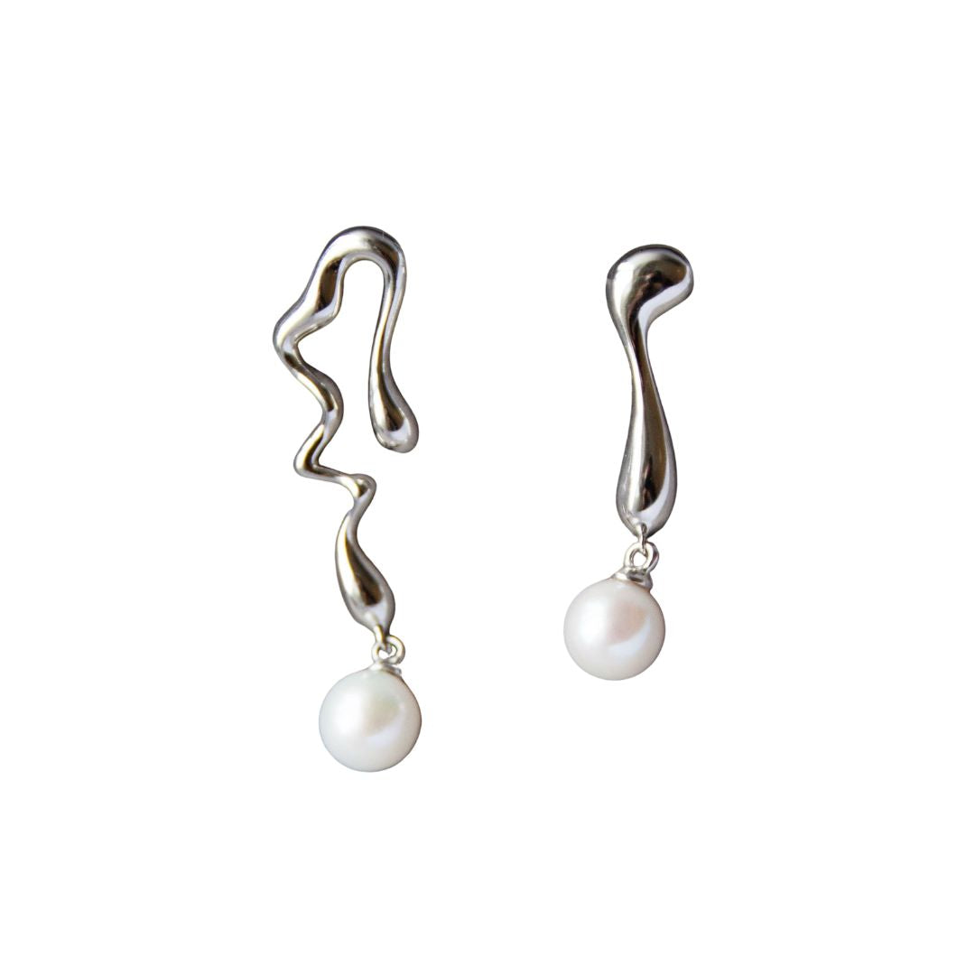 Dali‘s Dream Silver / Gold Plating Earrings