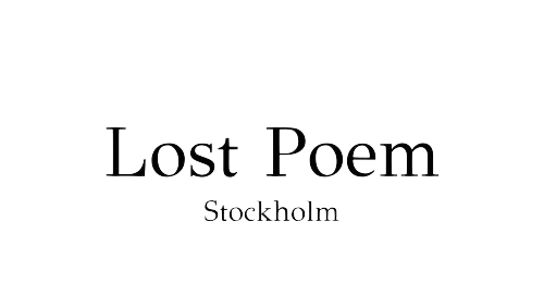 Lost Poem